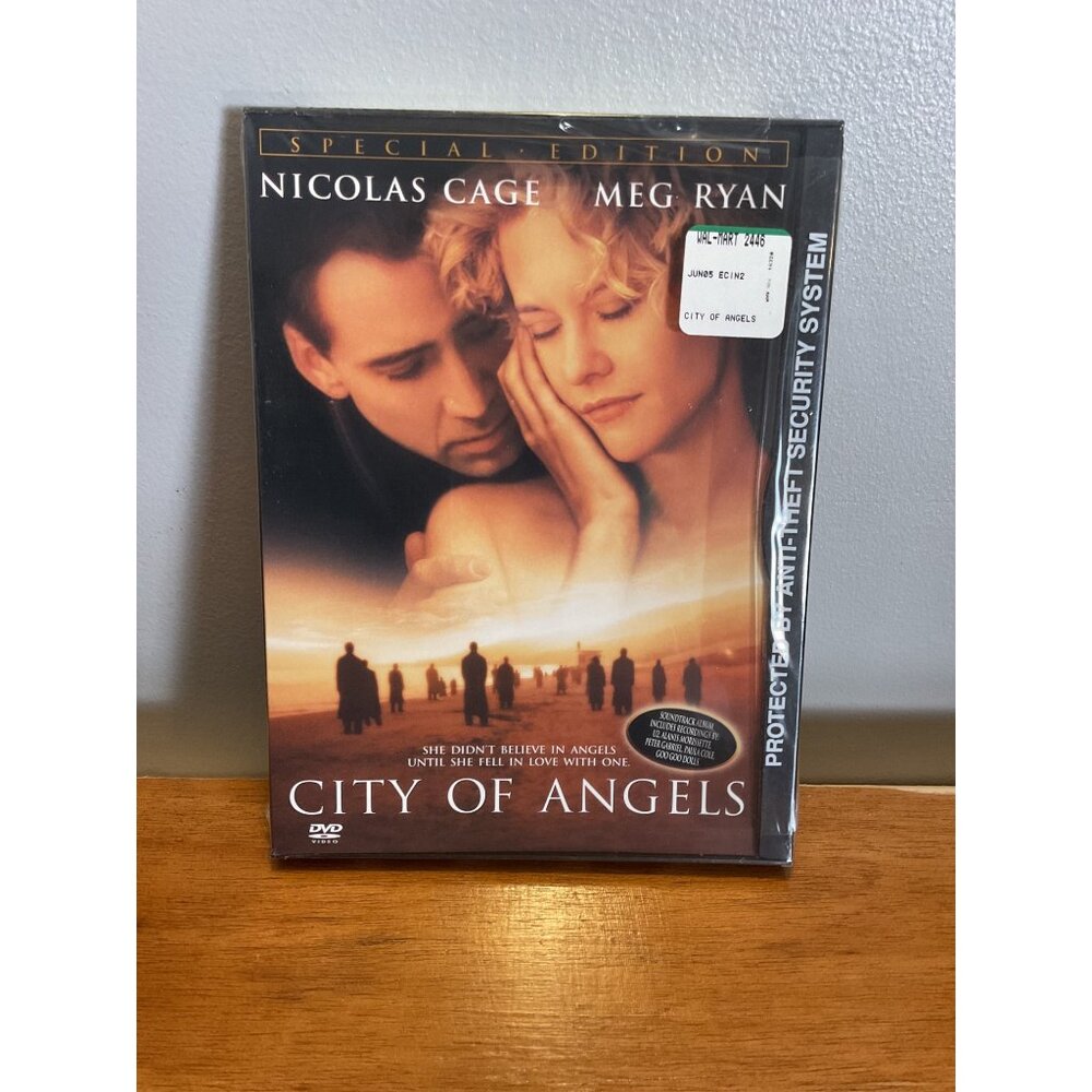 City of Angels DVD Romance Movie Nicolas Cage Meg Ryan New Sealed